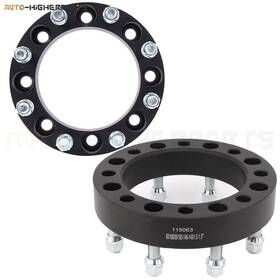 9951009 Higher-autoparts 2 Pcs 1.5 Inch Black Wheel Spacers 8x180 To For Chevy Silverado Gmc Sierra 9951009 Higher-autoparts 2 Pcs 1.5 Inch Black Wheel Spacers 8x180 To For Chevy Silverado Gmc Sierra