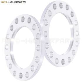 9951011 Higher-autoparts For Chevrolet Gmc Hummer Pair 1/2 Inch Wheel Spacers 12mm 8x6.5 And 8x170 125mm