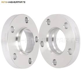 9951037 Higher-autoparts 2pcs 20mm Hub Centric Wheel Spacers Adapters 5x112 66.6mm 12x1.5 For Mercedes