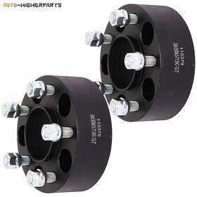 9951041 Higher-autoparts For 1980-2001 Jeep Cherokee 2 Pcs Inch 5x4.5 To Wheel Spacers 1/2 X20 Studs