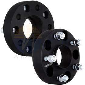 9951067 Higher-autoparts 2pcs 1.5 Inch 5x5 Black Wheel Spacers 1/2 Studs Fits Jeep Commander 06-10 9951067 Higher-autoparts 2pcs 1.5 Inch 5x5 Black Wheel Spacers 1/2 Studs Fits Jeep Commander 06-10