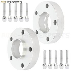 9951082 Higher-autoparts 2x 30mm Hubcentric Wheel Spacers 5x120 12x1.5 Fits Bmw M6 633i 635i 645ci 650i