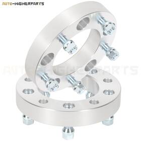 9951095 Higher-autoparts 2x1.25 Inch Thick 5x150 5lug Wheel Spacers 14x1.5 Fits 2008-2016 Lexus Lx570