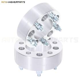 9951103 Higher-autoparts 2x 2 Inch Silver Wheel Spacers 5x4.75 To 12x1.5 Studs For Chevrolet Cadillac 9951103 Higher-autoparts 2x 2 Inch Silver Wheel Spacers 5x4.75 To 12x1.5 Studs For Chevrolet Cadillac