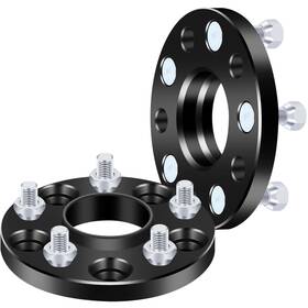 9951550 Higher-autoparts 2x Wheel Spacers 5x4.5 To 12x1.5 Studs 15mm Fits Honda Civic Acura 91-19