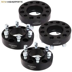 9951570 Higher-autoparts 4x 1.5 Inch 6x135 Hubcentric Wheel Spacers 14x2 Studs Fits 03-14 Ford Expedition
