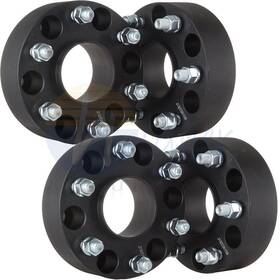 9951572 Higher-autoparts For Chevy Tahoe 1995-2016 4x 2 Inch Thick 6x5.5 Hub Centric Wheel Spacers 14x1.5