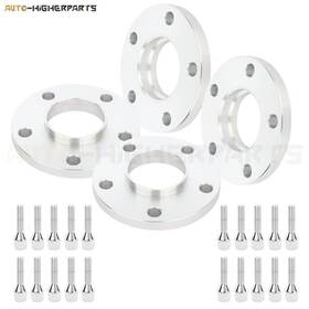 9951588 Higher-autoparts 4x 15mm 5x120 12x1.5 Wheel Spacers With Extended Bolt For Bmw E46 M3 E92 E90