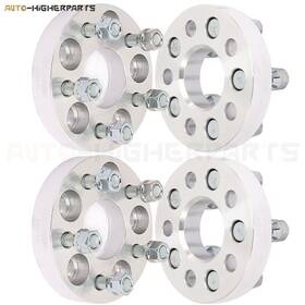 9951594 Higher-autoparts 4 Pcs 1 Inch 25mm Thick 5x100 Wheel Spacers 12x1.25 For Subaru Impreza 1995-2013 9951594 Higher-autoparts 4 Pcs 1 Inch 25mm Thick 5x100 Wheel Spacers 12x1.25 For Subaru Impreza 1995-2013