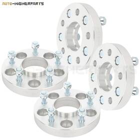 9951617 Higher-autoparts 4x1 Inch Thick 5x4.75 To Wheel Spacers 12x1.5 Fits 80-13 Chevrolet Corvette
