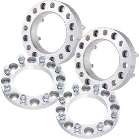 9951626 Higher-autoparts 4x 38mm 1.5 Inch 8x170 14x1.5 Wheel Spacers Fits Ford F-250 Super Duty 2003-2015