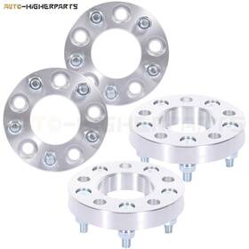 9951642 Higher-autoparts For Jeep Toyota Ford 4x 1 Inch Silver Wheel Spacers 5x4.5 To 12x1.5 Studs 9951642 Higher-autoparts For Jeep Toyota Ford 4x 1 Inch Silver Wheel Spacers 5x4.5 To 12x1.5 Studs