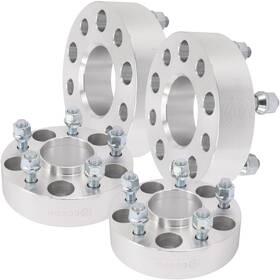 9951644 Higher-autoparts 4x 1.5 Inch Thick Sliver Wheel Spacers 5x4.5 To 5x4.512x1.25 For Infiniti Q50 Q70