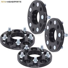9951646 Higher-autoparts 4x 15mm Thick Wheel Spacers 5x4.5 To 12x1.5 For Honda Civic Acura 91-2019