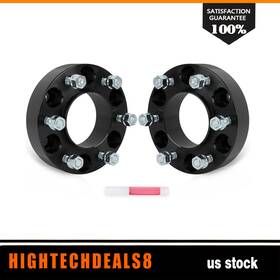 High127798t8 Hightechdeals8 2 1.5 Inch Hubcentric Wheel Spacers 6x5.5 12x1.5 For Ford Ranger 2013-2025