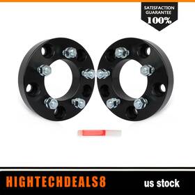 High128067t8 Hightechdeals8 2 1.25 Inch Wheel Adapters 5x5.5 To 5x4.5 For Dodge Ford 5x139.7 5x114.3