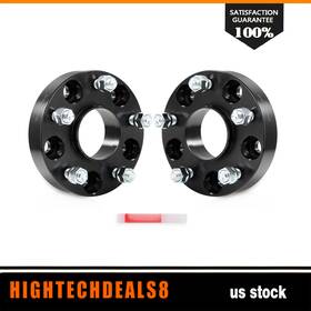 High128423t8 Hightechdeals8 2 1.25 Inch Hubcentric Wheel Spacers 5x127 For Jeep Grand Cherokee 2011-2025