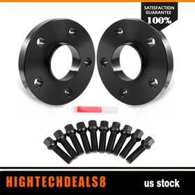High128921t8 Hightechdeals8 2 20mm Hubcentric Wheel Spacers 5x112 14x1.5 For Mercedes Benz W204 W205 W206