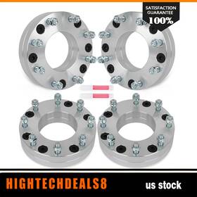 High842283t8 Hightechdeals8 4 2 Inch Wheel Adapters 6x5.5 To 8x170 For Chevy Gmc 6 Lug Ford 8
