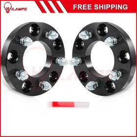 13807602 Hilamps Wheel Adapters 1/2 Inch X20 For Ford Dodge To Jeep 2 Pcs 1 5x5.5 5x5 Conversion