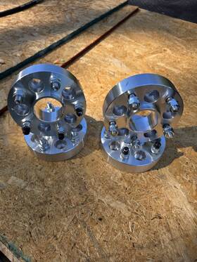 5110-5500hjr-15 Hub Centric Jeep Wheel Adapters 5x110 To 5x5 Set Of Four