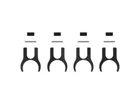 611073 Icon Vehicle Dynamics For 2021-2025 Ford Bronco 2-3 Inch Hose Route Kit Rear Link 1.75