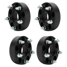 Buwsp028s Ilonpa 5x5 5x127mm Hubcentric Wheel Spacers With 71.5mm 1.5 Inch -5x5-71.5mm Hub