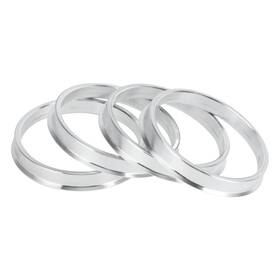 Ifn240711a000304 Infinauto Hub Centric Rings 60.1mm Id To 66.1mm Silver Tone