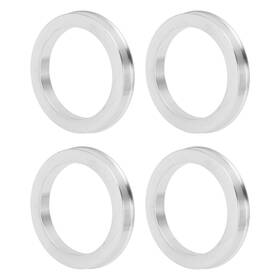 Ifn240918a000779 Infinauto Car Wheel Hub Centric Rings Od 76.1mm To Id 58.1mm Silver Tone