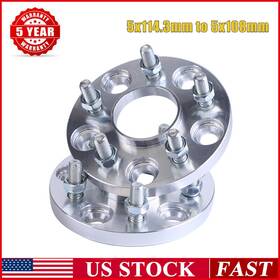 Cv-396-15b Jack-autoparts 2 15mm Wheel Adapters 5x114.3 To 5x108 Hub 5x4.5 5x4.25 12x1.5 Lug
