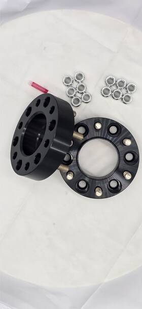 Jw5175wsb Jamo 2x 1.75 Inch Wheel Spacer Kit 08-25 Jeep Wrangler 5x5 To Billet Aluminum Black