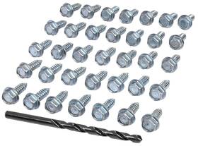 Jegs 65042 Wheel-to-tire Screw Kit-silver