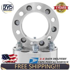 5.5-2-108-12 Jinyocom 6 1.25 4x 2 Inch 50mm Wheel Spacers For Nissan Titan 2004-2014 6x139.7 12x1.25 Studs