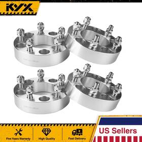 1.5-5x5-14x1.5-87.1 Kac 4pc 1.5 Inch 5x5 To 14x1.5 Wheel Spacers Adapters For Jeep Chevrolet Gmc