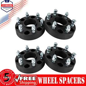 Kac 590451174273 4pcs 1.25ftft-6x5.5ftft 14x1.5 Thread -78.1mm Wheel Spacer Hubcentric For Chevrolet