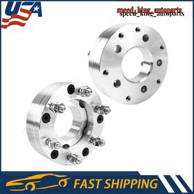 M12x1.5 Kac 5x4.75 6x5.5 For Chevrolet Corvette 86-13 2pcs 2 Inch Wheel Spacers To 12x1.5