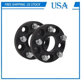 M12x1.25 Kac 679944158292 2pcs 0.75 Inch 5x4.5 66.1mm Wheel Spacers For 2008-12 Infiniti Ex35