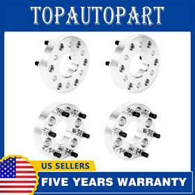 M12x1.5 Kac 679944460388 4pc Wheel Spacers 1.25ftft 6x5 To 6x5.5 For Chevrolet Trailblazer 2002-09