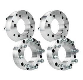 Kac Ecp842282hk 4 Pcs 2 Inch 6x5.5 To 8x6.5 Wheel Adapters 14x1.5 For Silverado 1500 Tacoma Gmc Yuko