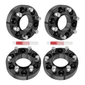 3916wsa0263us Kax Wheel Spacers 1.5 Inch 87.1mm 4pcs M14x1.5 Studs F-1-50 6x135 Centric Bore