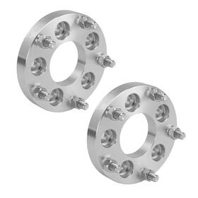 5987wsa493wus Kax 5x4.5 To 5x5.5 Wheel Spacers 1 Inch 1/2 X20 Studs 73.1mm Liberty
