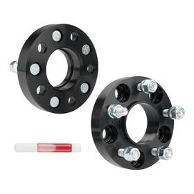 6497wsa221xus Kax 5x4.5 Wheel Spacers For Mustang 1 Inch Hub Centric 5lug Ranger 70.5mm 2 Pcs