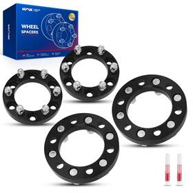 7711wsa0354us Kax 1-inch Wheel Spacers For Silverado Sierra Tahoe Yukon - 4 Pcs Lug Centric