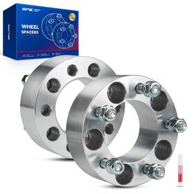9112wsa114gus Kax 5x4.75 Wheel Spacers 2 Inch 5 Lug Centric Fit For Corvette Bla
