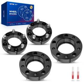 Kx6wsa04800u1 Kax 5x150 Wheel Spacers 1.5 Inch 5 Lug Hub Lx570 M14x1.5 Studs 110mm 4pcs