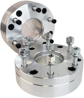 5475-6550e6 Kda White Knight 2 Aluminum Adapter / Spacer From 5/4.75 To 6/5.5 Bolt Pattern Circle Inch Thick