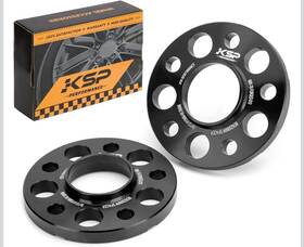 Ksp Performance 445036772720 5x112mm Wheel Spacers 15mm 66.56mm Hubcentric Bore Forged Tuning Spacer For