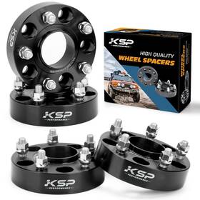 5050-5050-38-1220-7150-006bk Ksp Performance 5x5 Wheel Spacers 1.5 Inch Thick For 1999-2010 Grand Cherokee And Wrangler