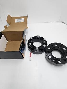 6x135-87-h1.5-forged-f68 Ksp Performance Qty 2 Wheel Spacers Black