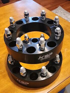 8x180-130-h2-j177 Ksp Performance 2 Inch Wheel Spacers 8 Lug Chevy Gmc 8x180 Silverado Sierra